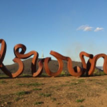 sculpture at Arboretum, Canberra