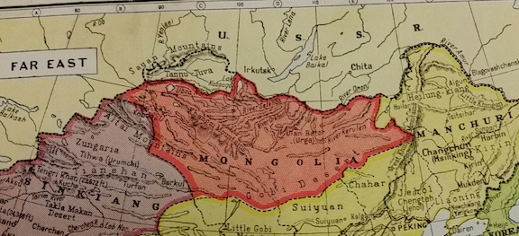 map of Mongolia from encyclopedia 1960? copy