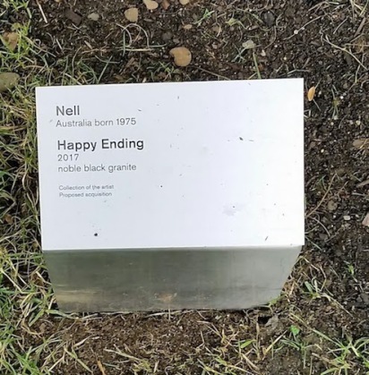 happy ending sculpture explanation 2018