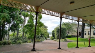 willsmere covered walkway and view
