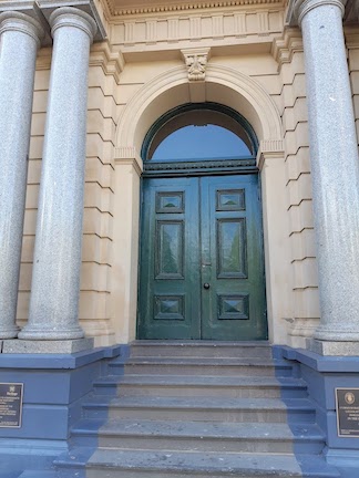 entrance door town hall
