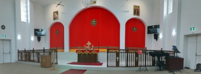 altar area