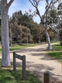 trail towards Centennial park